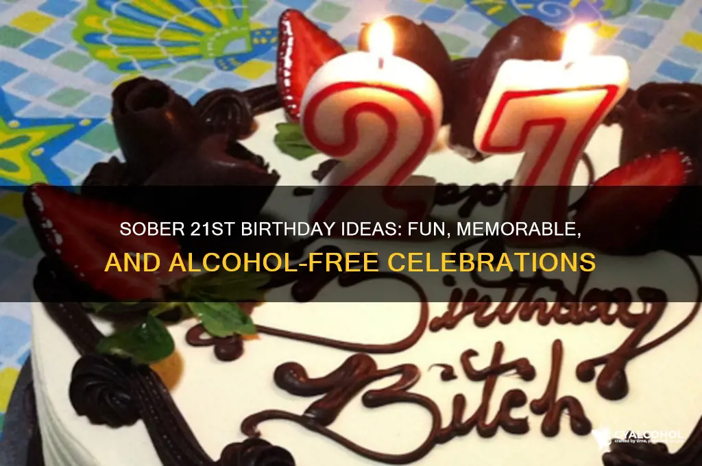 what to do for 21st birthday without alcohol
