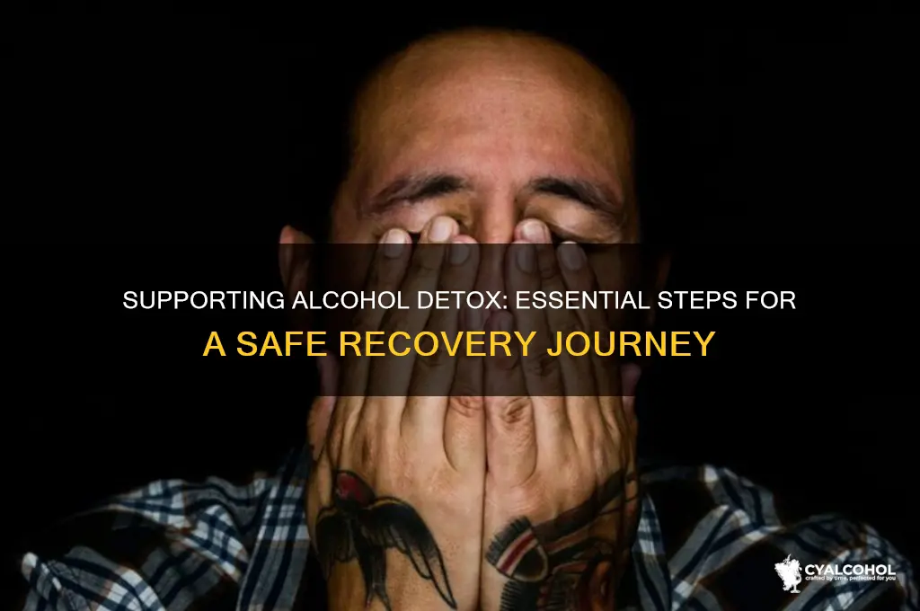 what to do for someone detoxing from alcohol