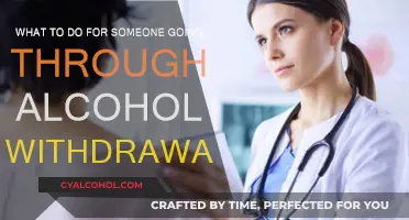 Helping Someone Through Alcohol Withdrawal: A Guide