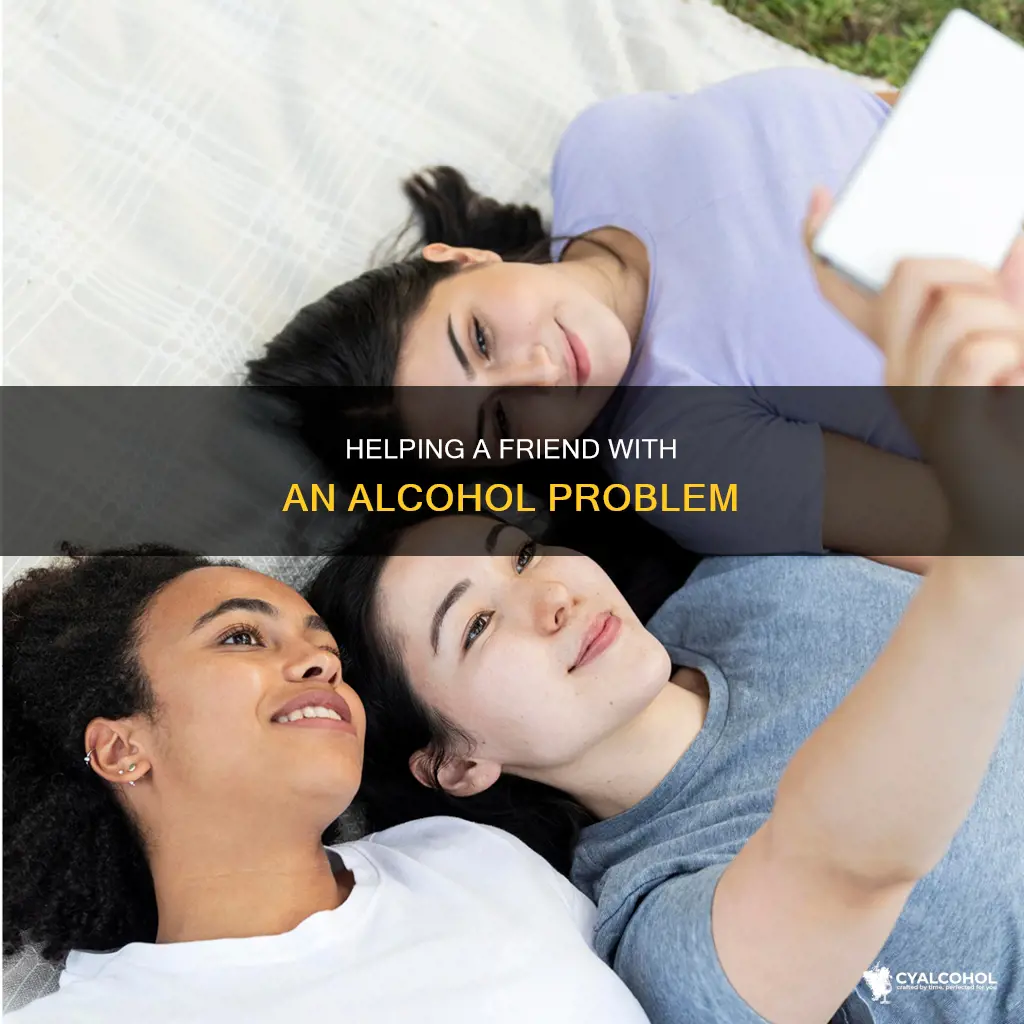what to do if a friend has an alcohol problem