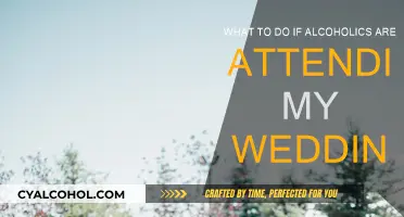 Managing Alcoholics at Your Wedding