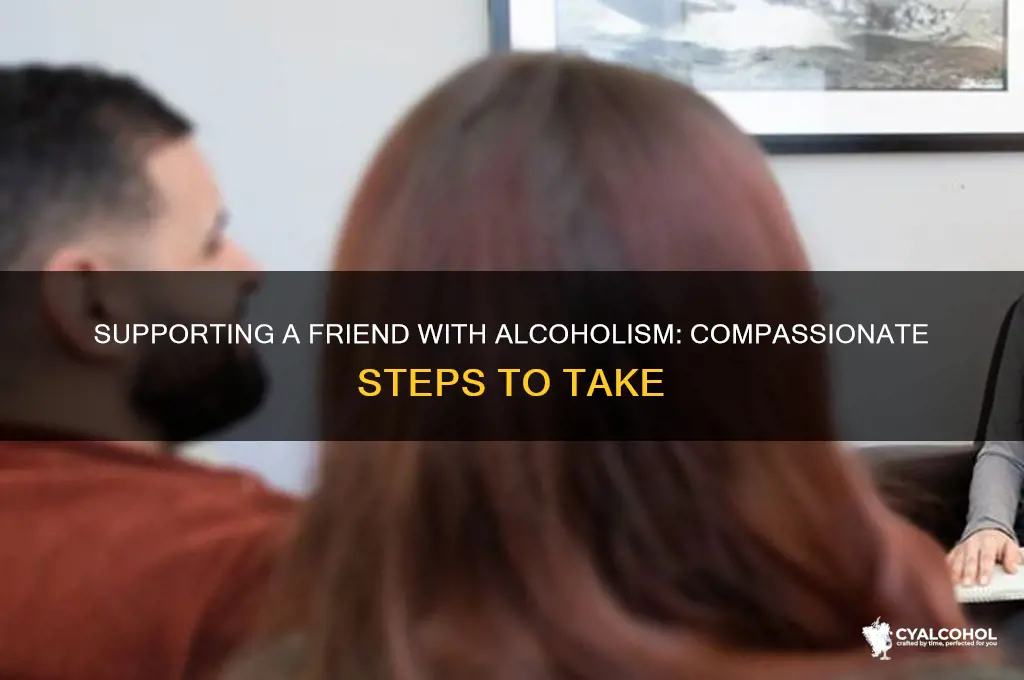 what to do if friend is an alcoholic