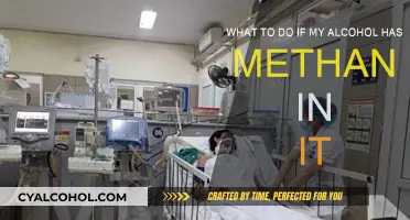 Methanol in Alcohol: What Should You Do?