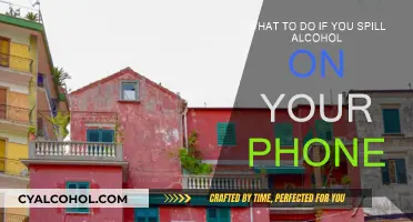 Salvaging Your Phone After an Alcohol Spill