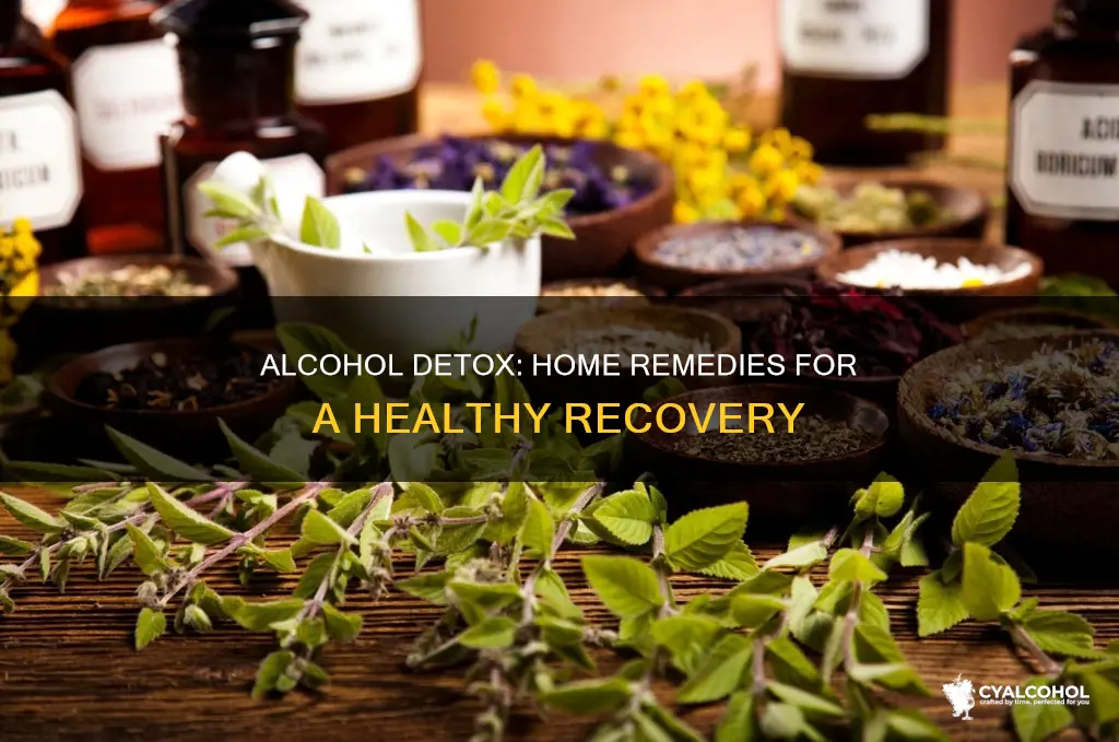 what to do to detox from alcohol at home
