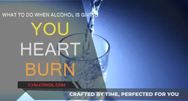 Heartburn and Alcohol: What You Can Do