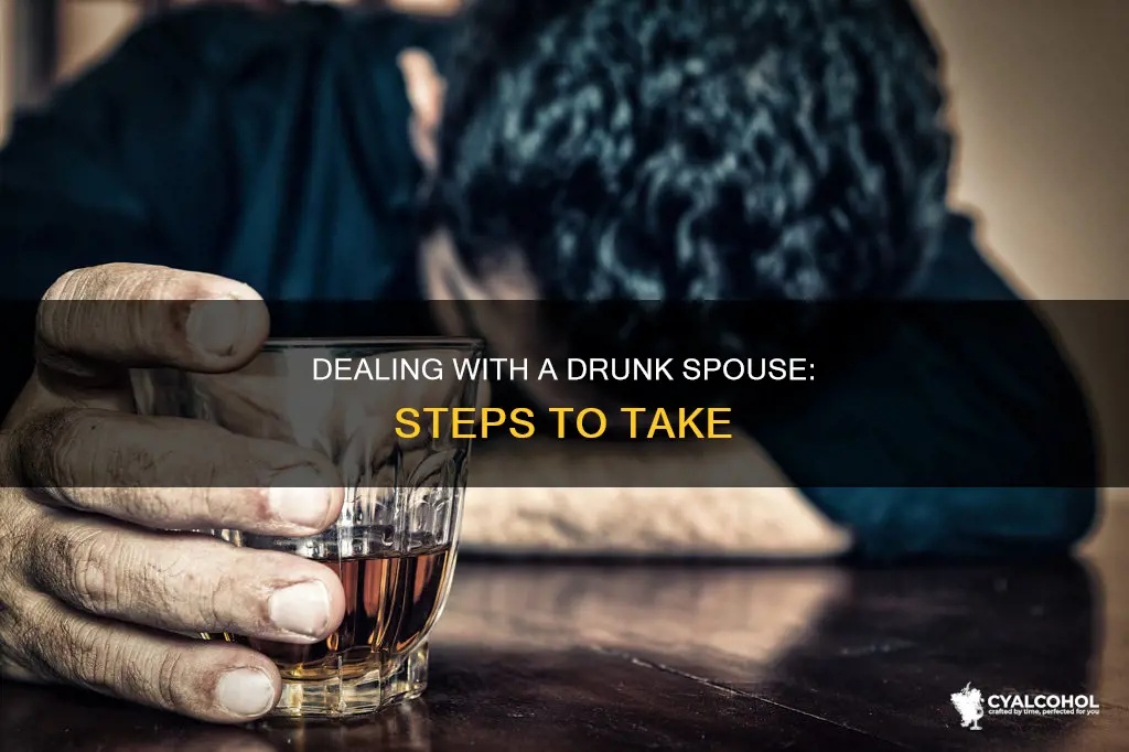 what to do when alcoholic spouse comes home drunk