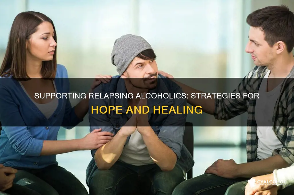 what to do when an alcoholic keeps relapsing