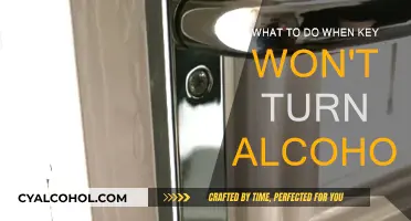 Unlocking Solutions: Key Won't Turn? Try Alcohol