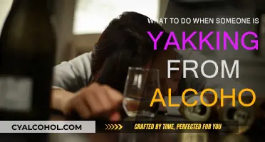 How to Help Someone Who's Yakking from Alcohol