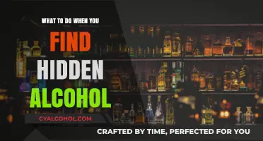 Discovering Hidden Alcohol: Steps to Take and Support to Seek