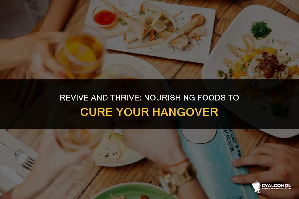 what to eat after alcohol hangover