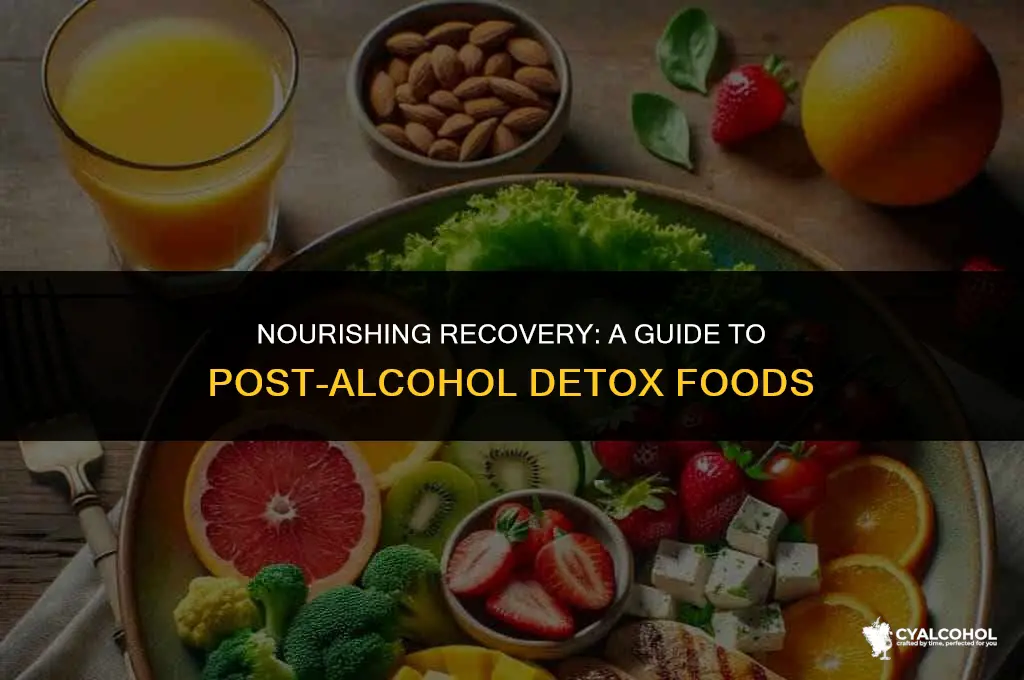 what to eat after quitting alcohol