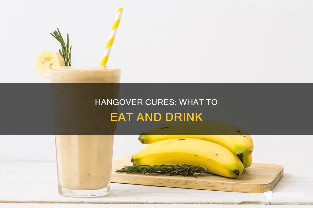what to eat when you are sick from alcohol