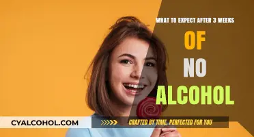 Alcohol-Free Living: Three-Week Mark Benefits