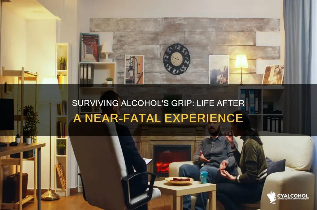 what to expect after almost dying from alcohol