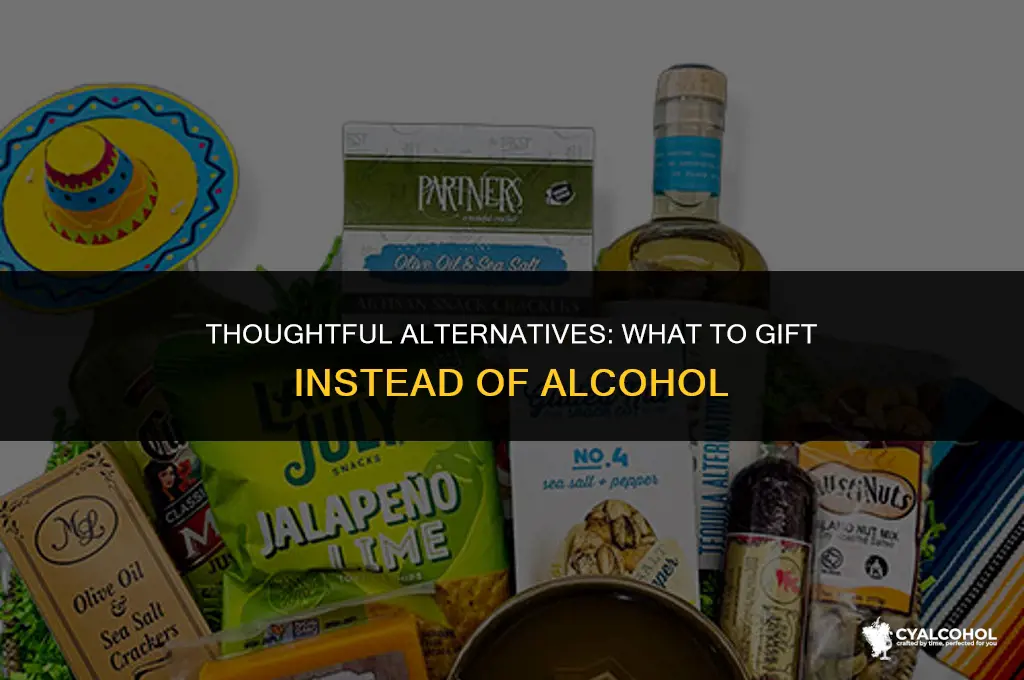 what to gift instead of alcohol