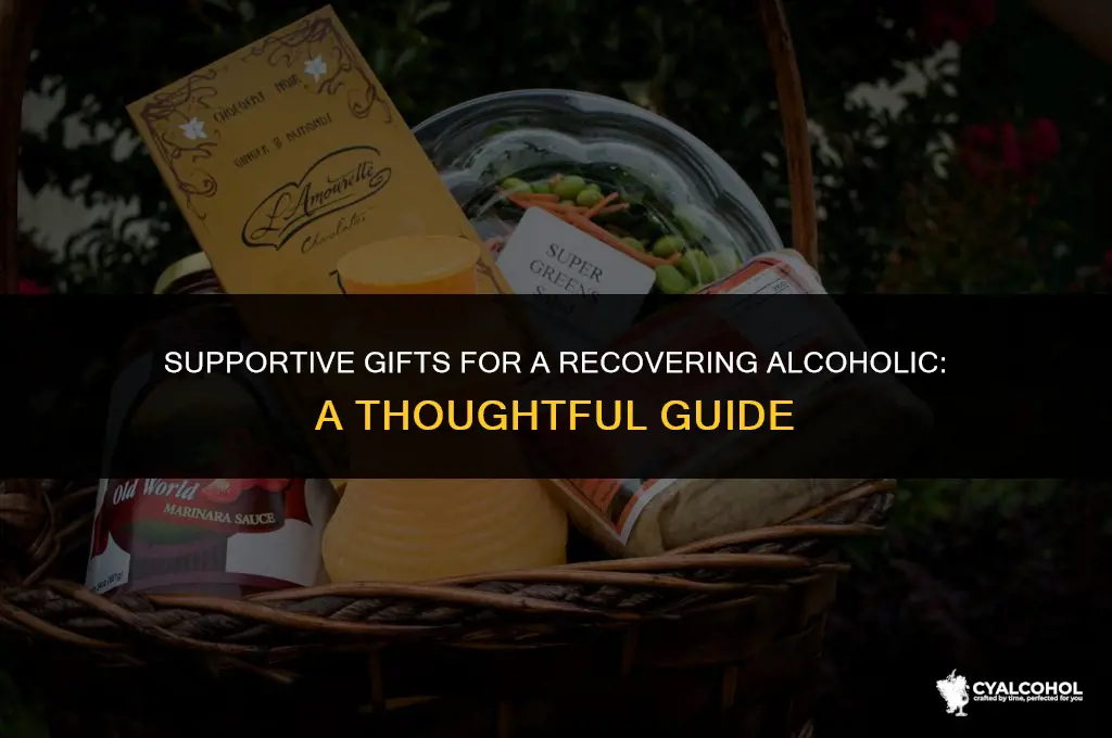 what to give a recovering alcoholic