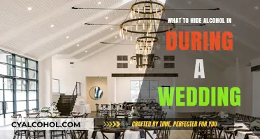 Creative Ways to Discreetly Hide Alcohol at Your Wedding Celebration
