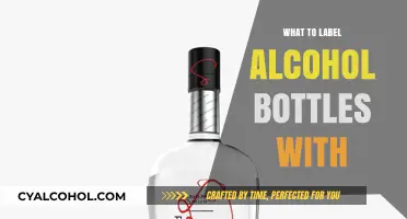 Crafting Clarity: Essential Labels for Your Alcohol Bottles