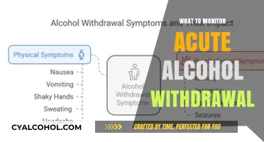 Navigating Acute Alcohol Withdrawal: Key Symptoms to Monitor