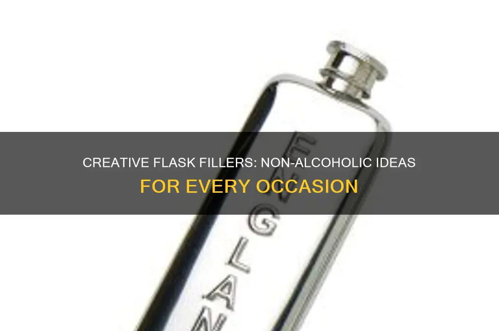 what to put in a flask besides alcohol