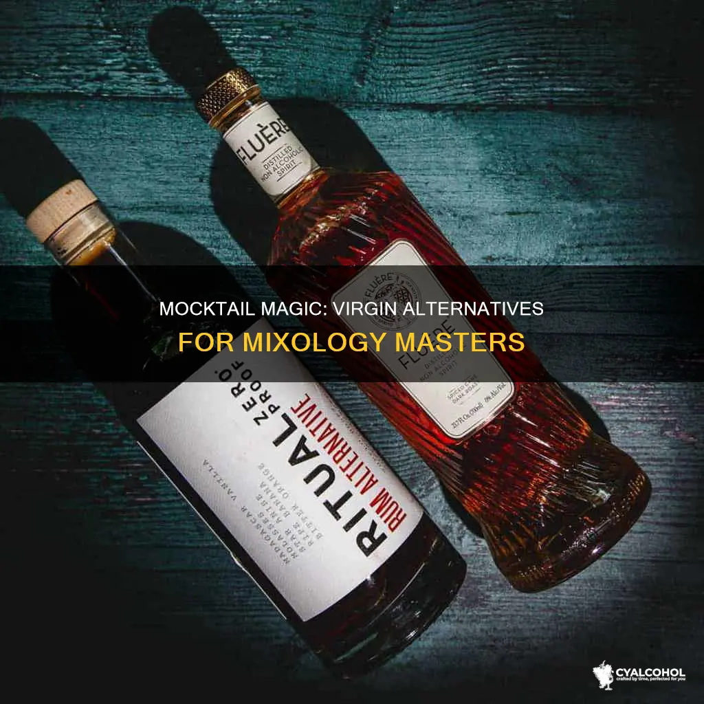 what to replace certain alcohol with in virgin mocktails