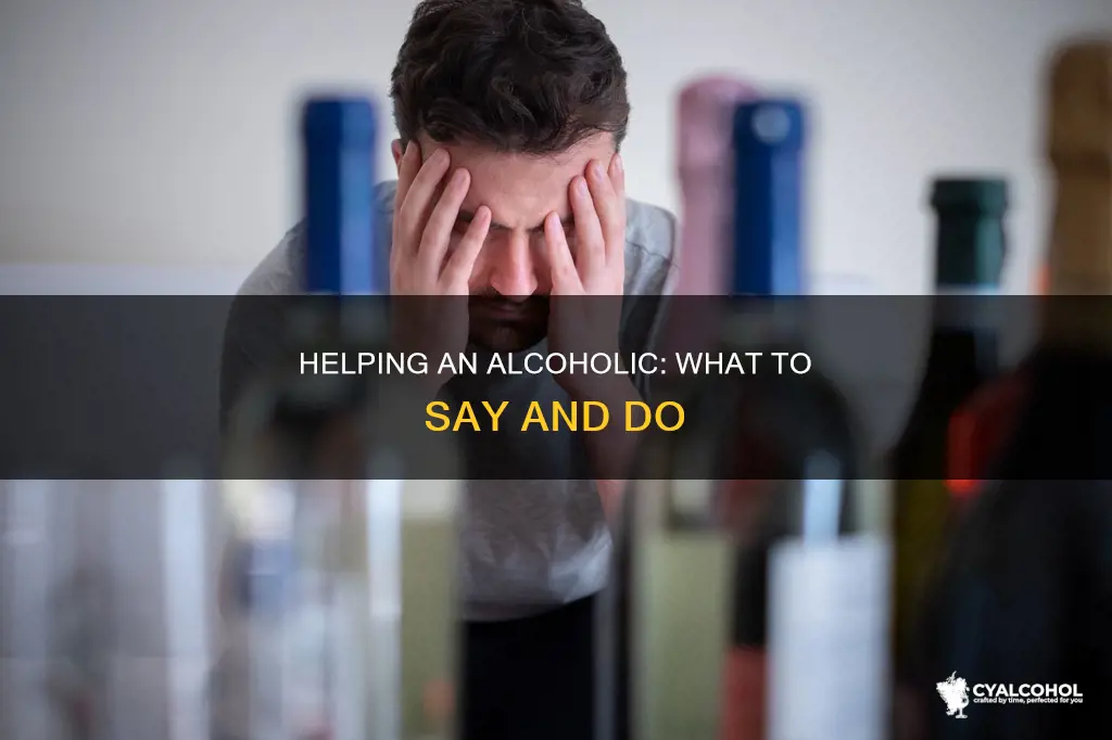 what to say to an alcoholic at rock bottom