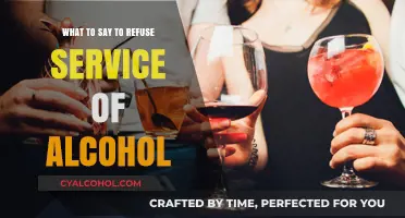 Politely Declining Alcohol Service: Effective Phrases for Every Situation