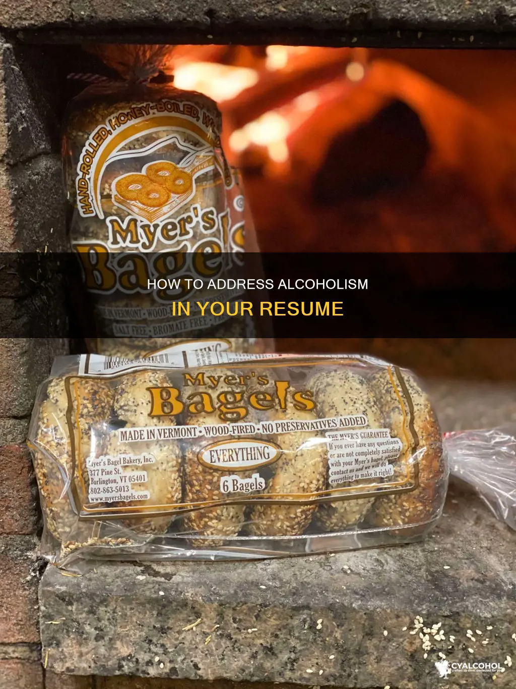 what to say with alcoholic on resume when fired