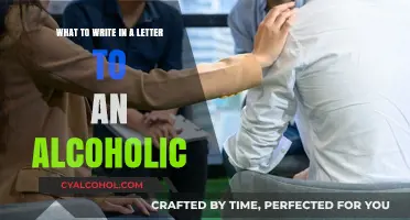 Writing to an Alcoholic: Your Guide to Words