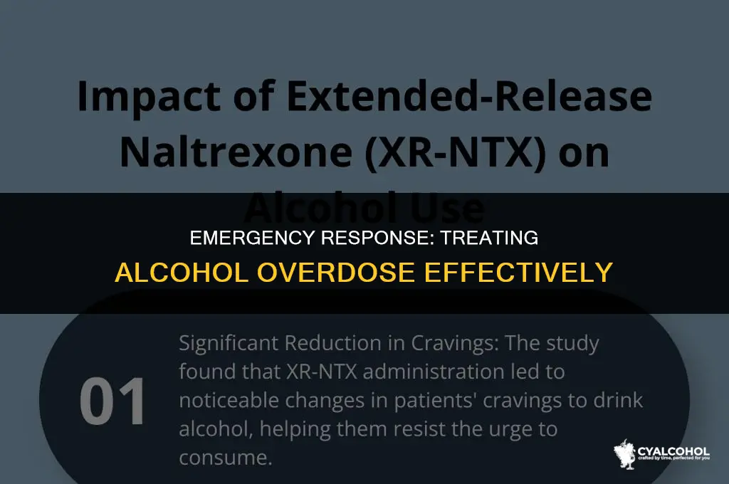 what treatment for an alcohol overdose