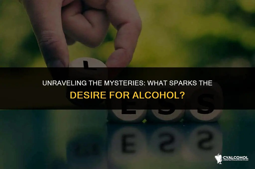 what triggers the craving of alcohol