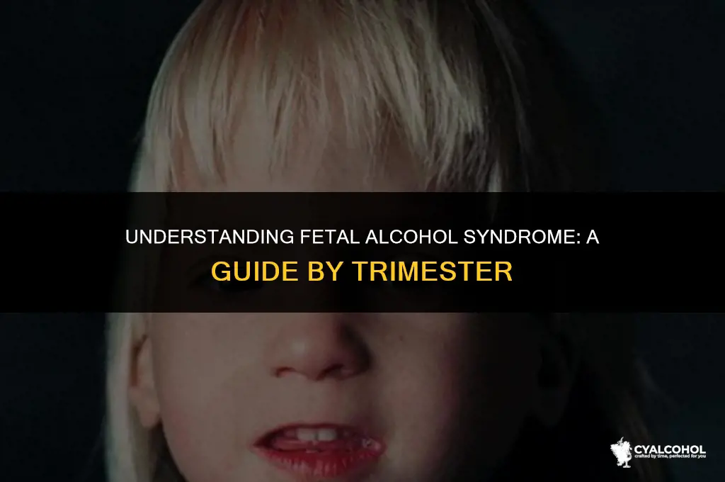 what trimester does fetal alcohol syndrome