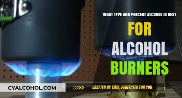 Alcohol Burners: Choosing the Right Fuel