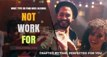 Alcohol's Ineffectiveness Against Chronic Pain