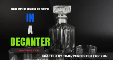 The Best Alcohol Choices for Your Decanter