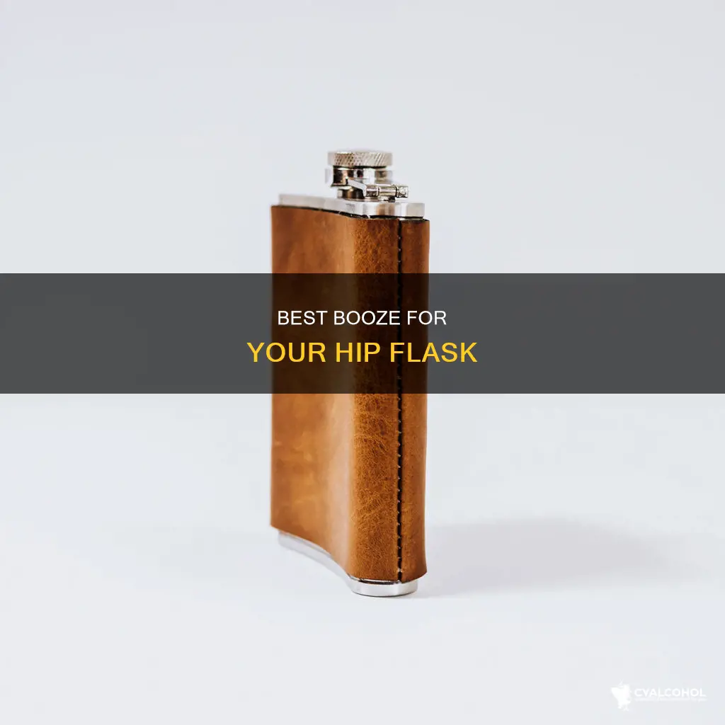 what type of alcohol do you put in a flask