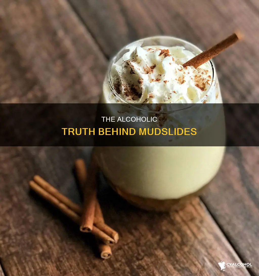 what type of alcohol does a mudslide have in it