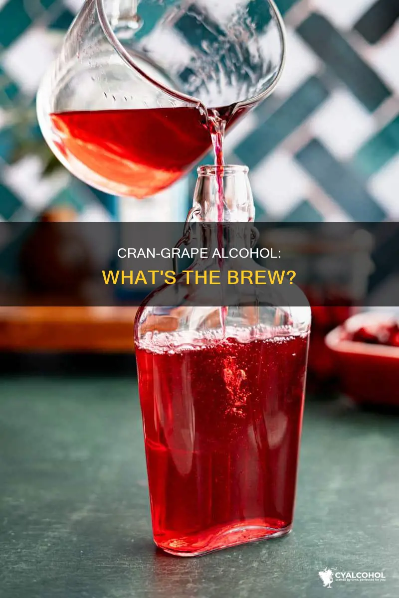 what type of alcohol does cranberry and grape brew into