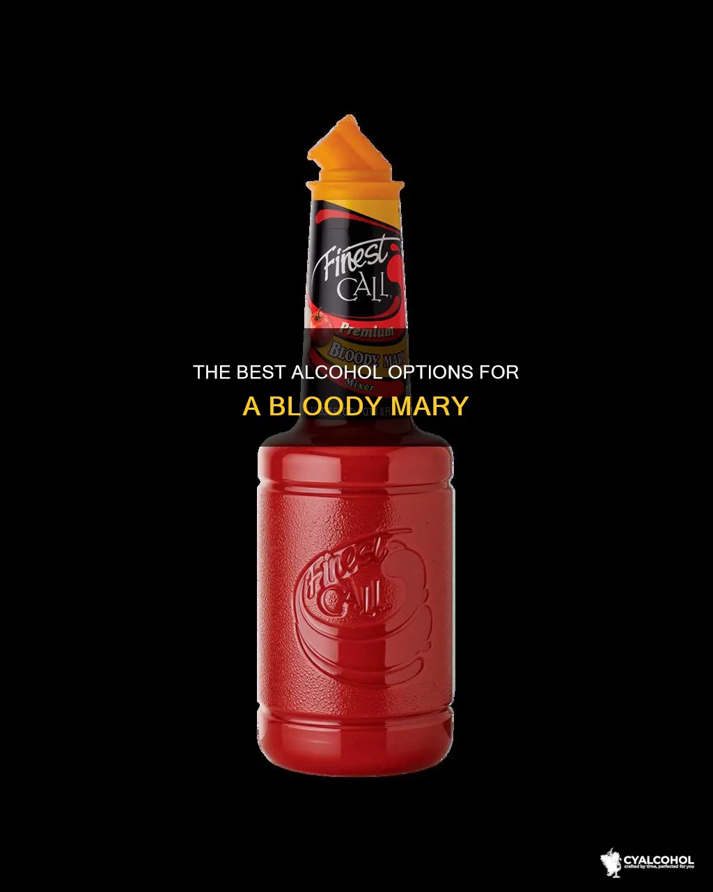 what type of alcohol goes in a bloody mary