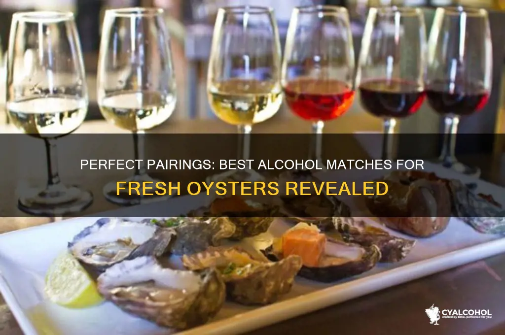 what type of alcohol goes well with oysters