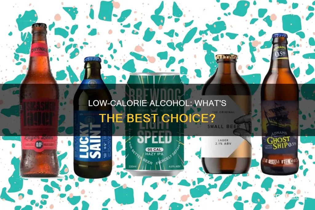 what type of alcohol has the least amount of calories