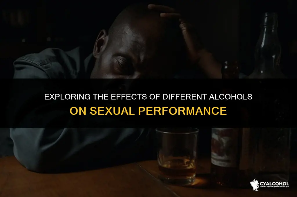 what type of alcohol improves sex