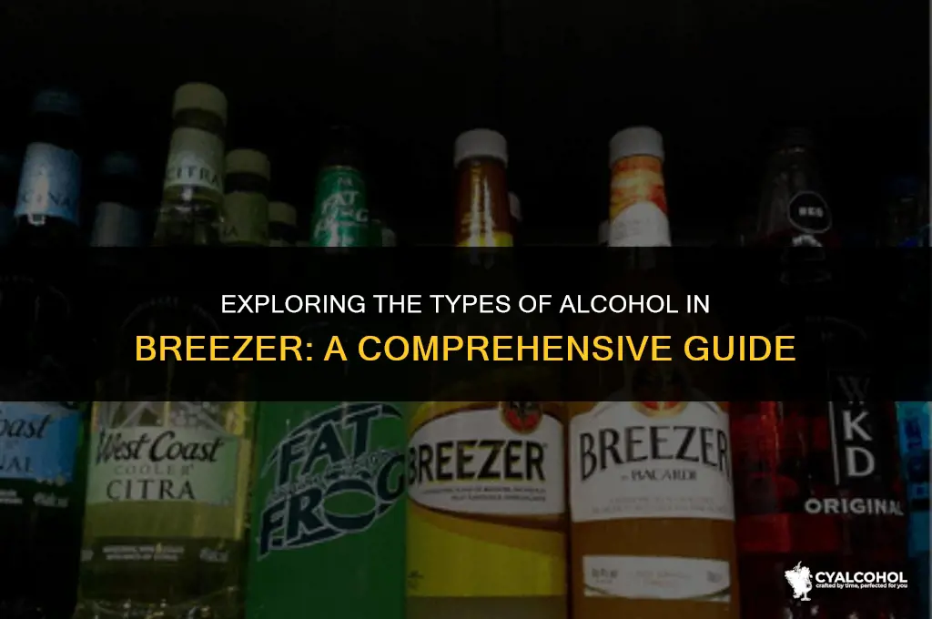 what type of alcohol in breezer