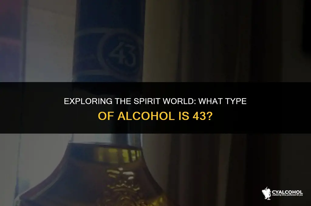 what type of alcohol is 43