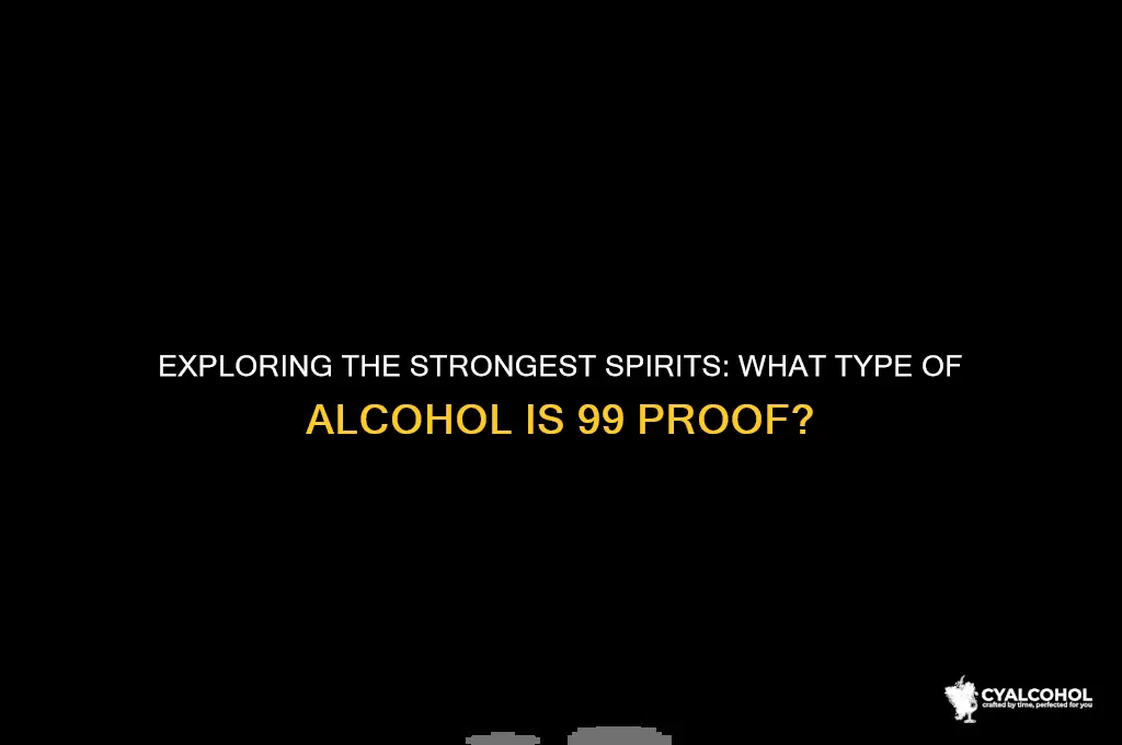 what type of alcohol is 99