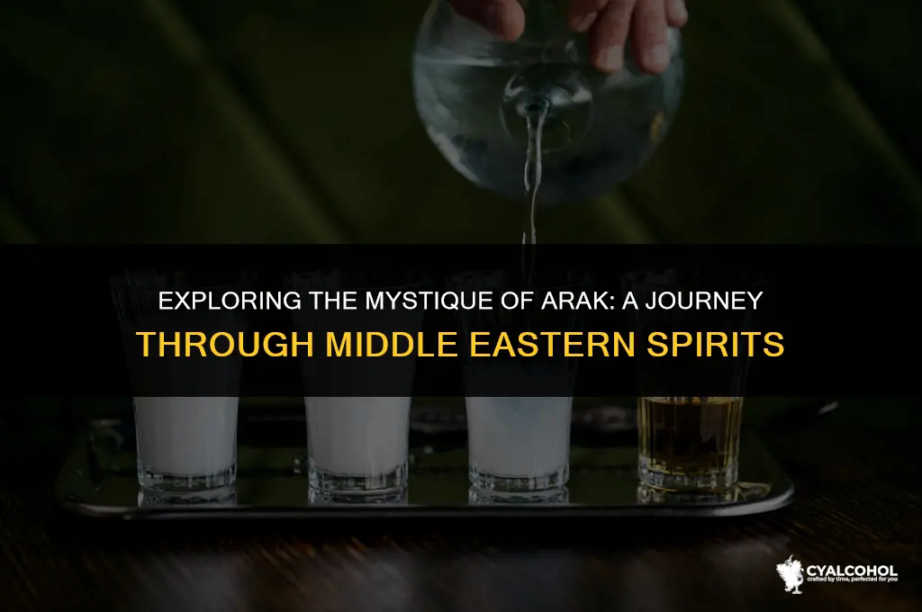 what type of alcohol is arak