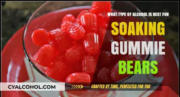 Boozy Gummies: Best Alcohol for Soaking Gummy Bears