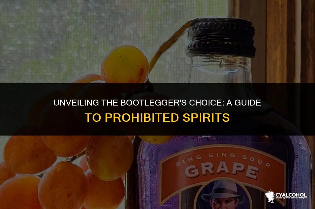 what type of alcohol is bootlegger